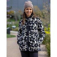 Regatta Frankie Floral Borg Fleece Jacket Black Mix
