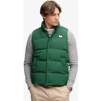 Superdry & Co Relaxed Padded Gilet Green