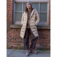 Regatta Nehiala Hooded Padded Longline Jacket Beige