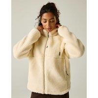 Regatta Roswind Funnel Neck Fleece Top Cream