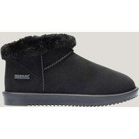 Regatta Waterproof Flat Borg Lined Shoe Boots Black