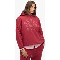 Superdry & Co Pure Cotton Oversized Hoodie Red