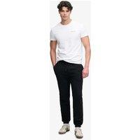 Superdry & Co Slim Fit Cuffed Joggers Black