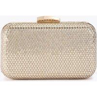 Kurt Geiger Embellished Chain Strap Clutch Bag Gold