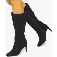 Kurt Geiger Stiletto Heel Knee High Boots Black