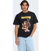 ONLY & SONS Pure Cotton Pulp Fiction Crew Neck T-Shirt Black Mix