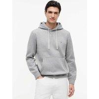 Tommy Hilfiger Fleece Drawstring Hoodie Grey