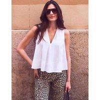RO&ZO Pure Cotton Swing Top White