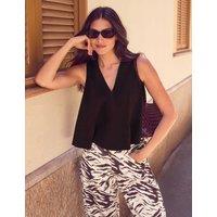 RO&ZO Pure Cotton Swing Top Brown