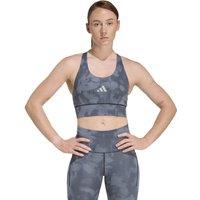 adidas adi365 Running Pocket Graphic Medium Support Sports Bra Black