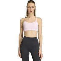 Adidas Optime Essentials 3-Stripes Sports Bra Light Pink