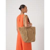 HUSH Raffia Tote Bag Natural