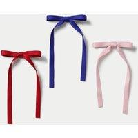 M&S Skinny Ribbon Bow Multipack Multi