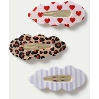 M&S Scallop Pu Clips Multi