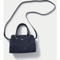M&S Denim Bowling Bag Blue