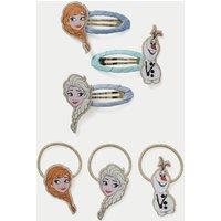 M&S Frozen Clip and Hairband Set Blue