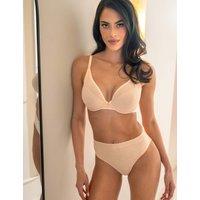 Pour Moi Charmed Wired High Apex Plunge Bra (B-F) Pearl