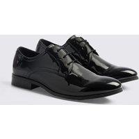 MOSS Patent Oxford Shoes Black