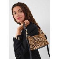ACCESSORIZE Leather Cross Body Bag Multi