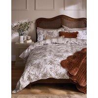 Laura Ashley Pure Cotton Tuileries Bedding Set Brown Mix