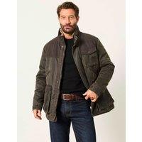 FatFace Cotton Rich Utility Jacket Brown