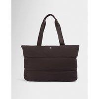 Sweaty Betty Nimbus Roam Padded Cross Body Tote Bag Dark Brown