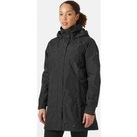 Helly Hansen Aden Waterproof Longline Rain Jacket Black