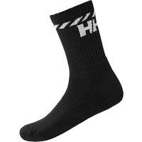 Helly Hansen 3 Pack Cotton Rich Sport Socks Black