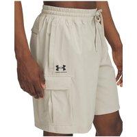 Under Armour Vibe Woven Cargo Stretch Active Shorts Taupe
