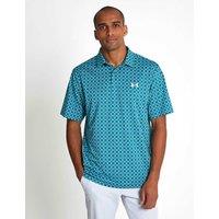 Under Armour Tech Textured Sports T-Shirt Teal Mix