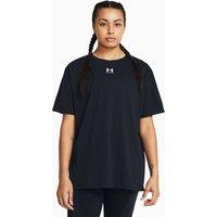 Under Armour Campus Cotton Rich Oversized T-Shirt Black
