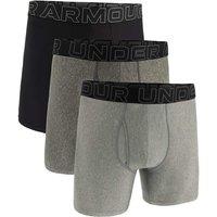 Under Armour 3 Pack Performance Tech Boxers Grey