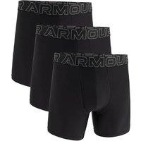 Under Armour 3 Pack Performance Tech Boxers Black
