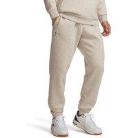 Under Armour Icon Cotton Rich Fleece Joggers Taupe