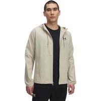 Under Armour Stretch Woven Windbreaker Sports Jacket Taupe