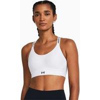 Under Armour Infinity Mid 2.0 Medium Support Sports Bra (A-DD) White