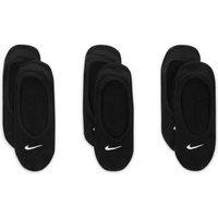 Nike 3 Pack Cotton Rich Footsies Black Mix
