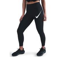 Nike Tempo Swoosh Run High Waisted 7/8 Leggings Black