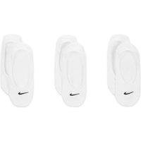 Nike 3 Pack Everyday Lightweight Cotton Rich Footsies Black Mix