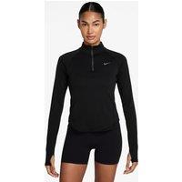Nike Tempo Dri-Fit Half Zip Fitted Running Top Black