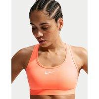 Nike Swoosh Medium Support Sports Bra Orange