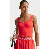Nike Pro Sculpt Padded Sports Bra Tank Top Cherry Red