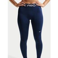 Nike Pro Mid-Rise Full-Length Leggings Navy