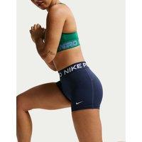 Nike Pro Mid-Rise 3 Bike Shorts Dark Navy