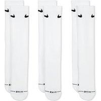 Nike 3 Pack Everyday Elevated Cotton Rich Crew Socks White