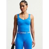 Nike Pro Sculpt Padded Sports Bra Tank Top Cobalt