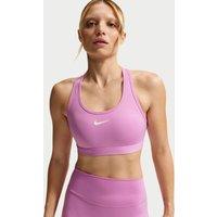 Nike Swoosh Medium Support Sports Bra Magenta