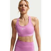 Nike Swoosh Medium Support Sports Bra Magenta