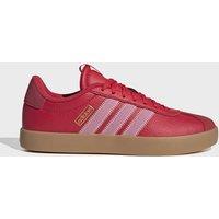 adidas VL Court 3.0 Suede Trainers Red