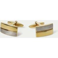 Autograph Autograph Two Tone Cufflink Metallic